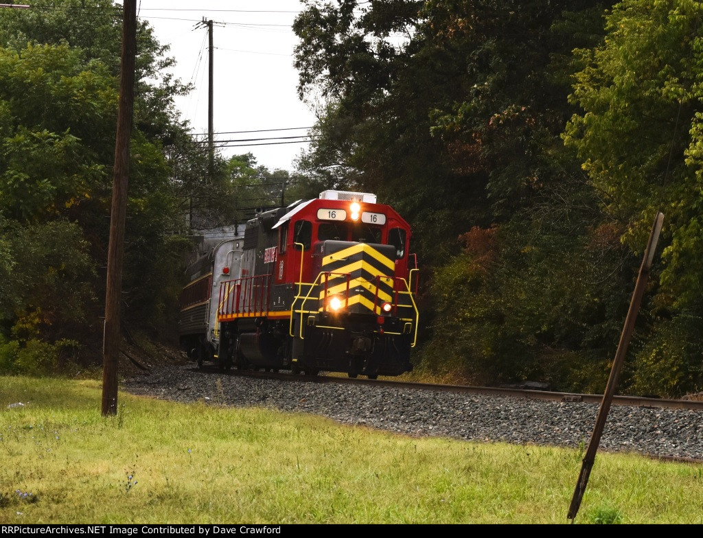 Virginia Scenic Railway Eastbound Blue Ridge Flyer